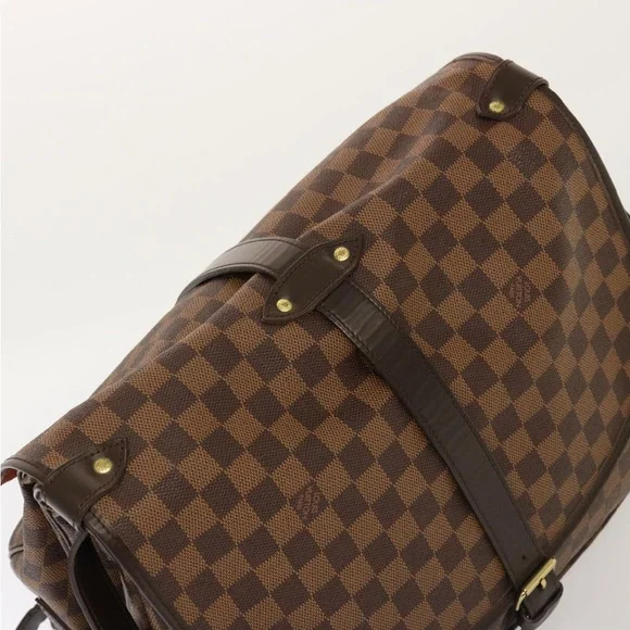 Louis Vuitton Damier Ebene Saumur 35 Shoulder Bag with LV dust bag Pristine - Picture 9 of 16